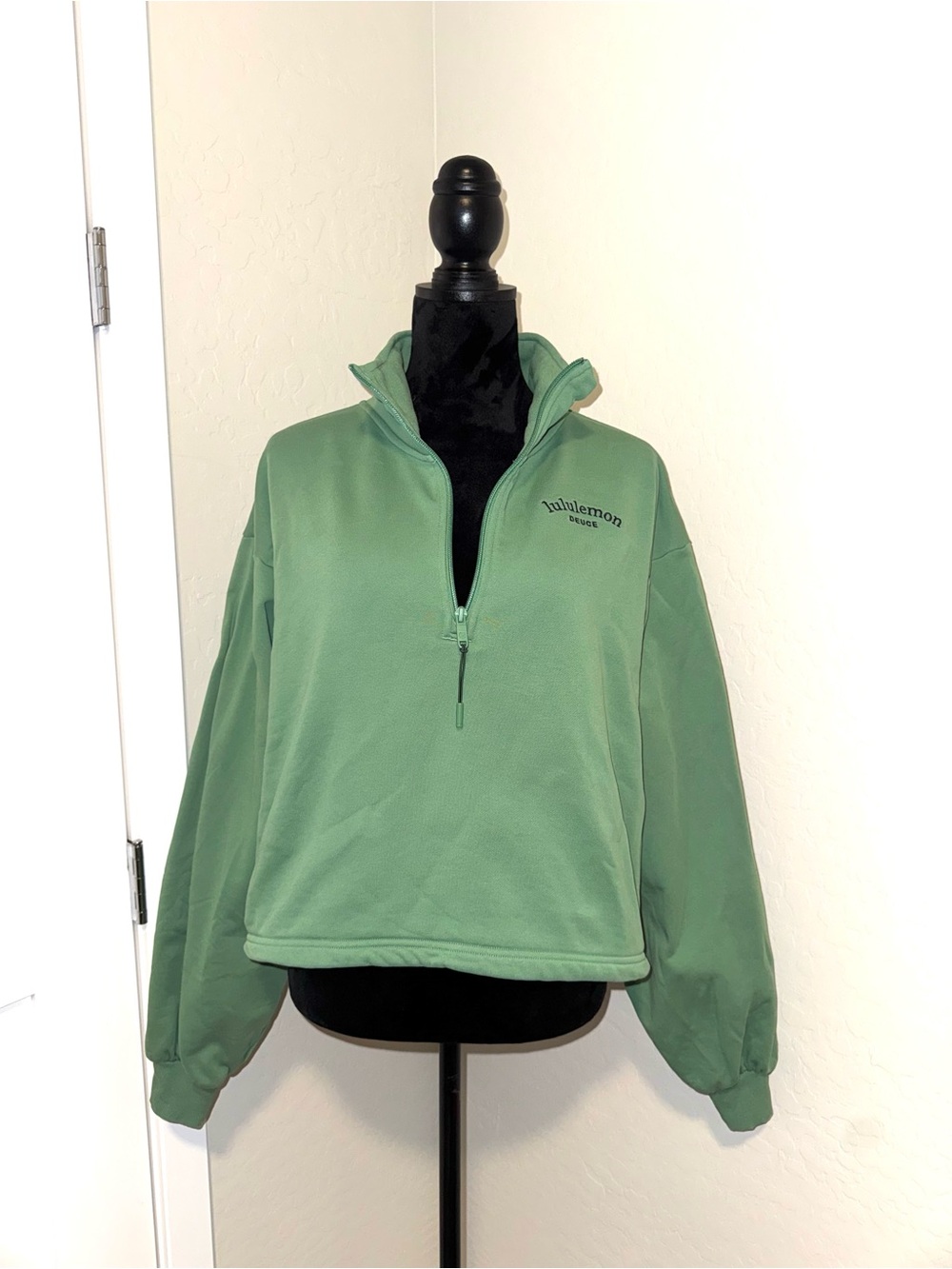 Lululemon Deuce Half Zip Tennis Sweatshirt